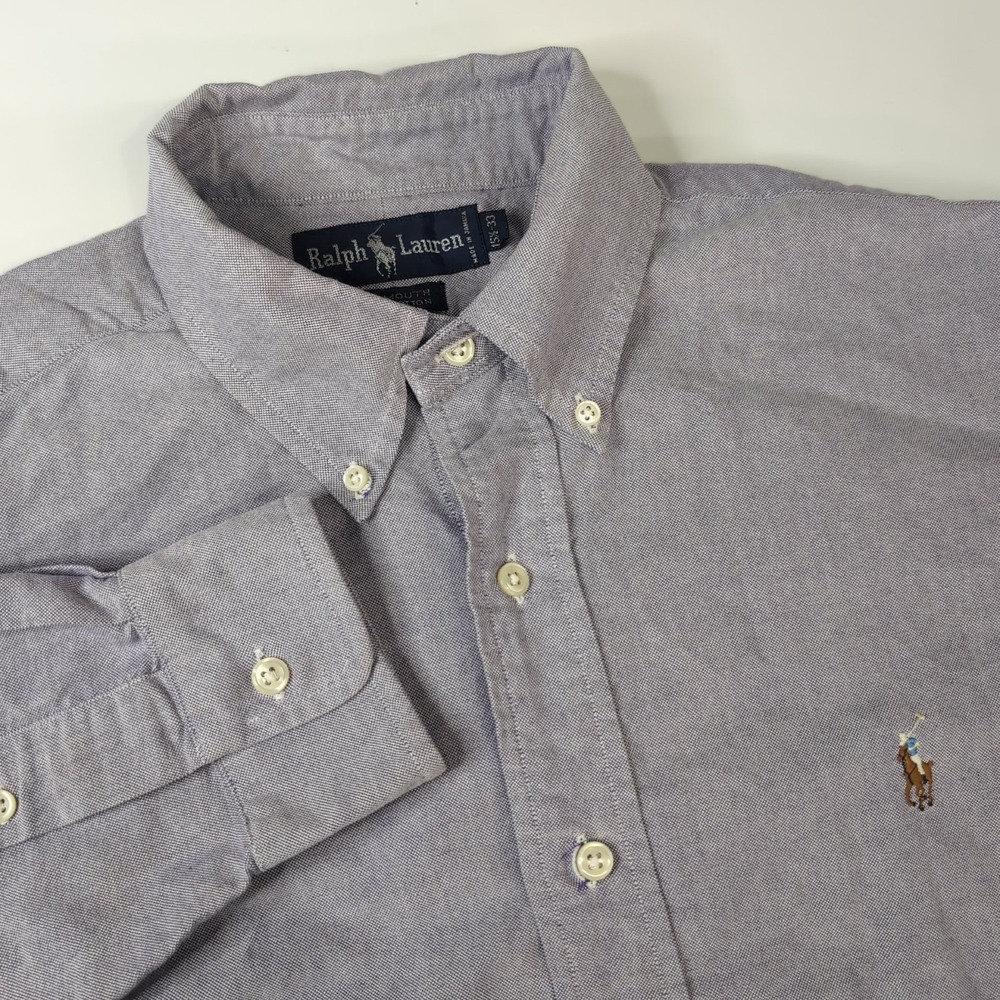 Ralph Lauren‎ Yarmouth Button Purple Button Shirt 15.5 32/33